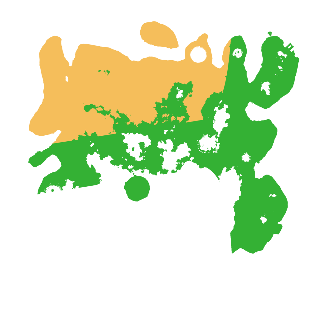 Biome Rust Map: Procedural Map, Size: 3500, Seed: 1206790638