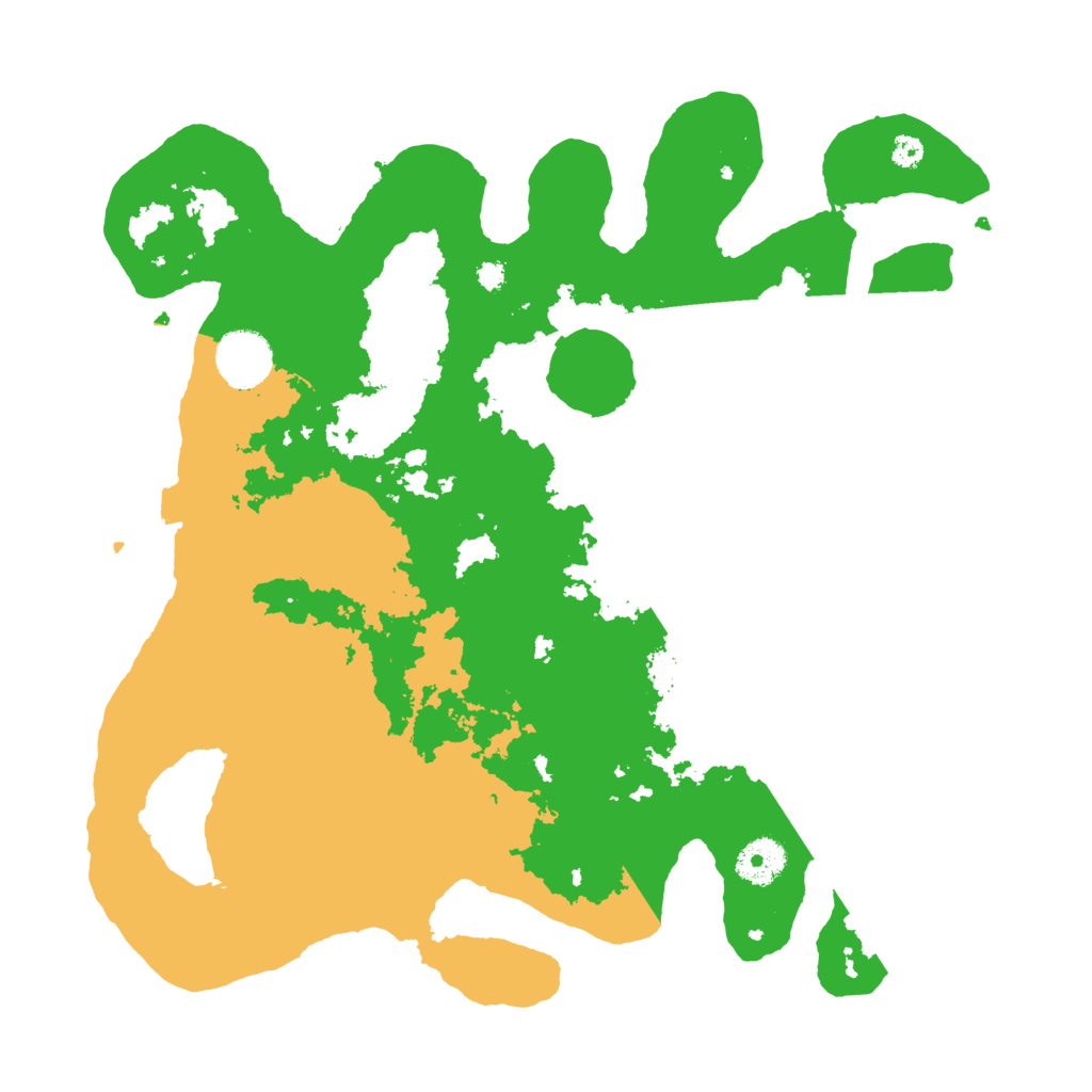 Biome Rust Map: Procedural Map, Size: 3500, Seed: 899483221