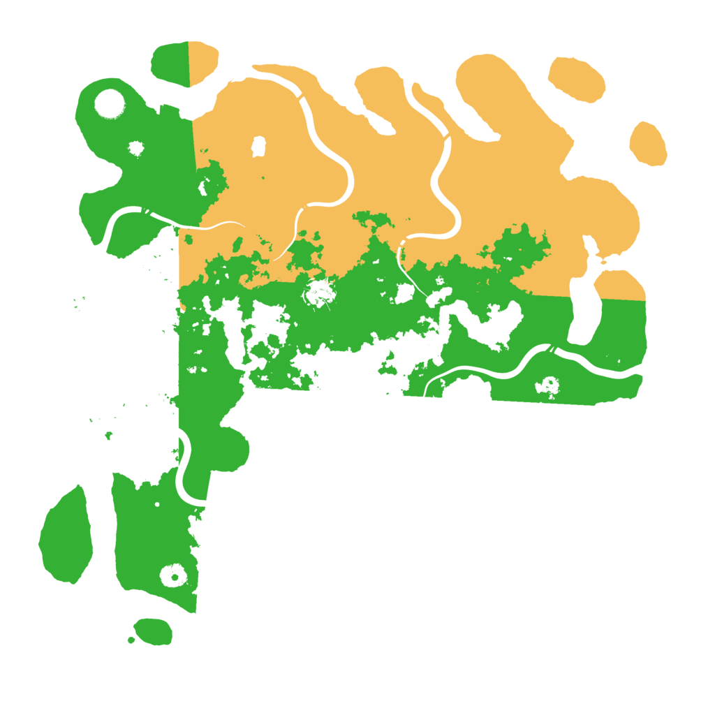 Biome Rust Map: Procedural Map, Size: 4250, Seed: 1176896096