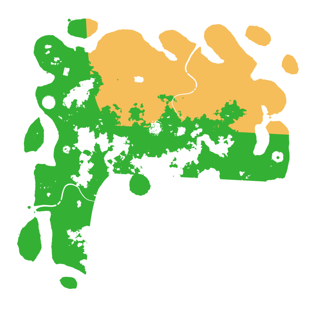 Biome Rust Map: Procedural Map, Size: 4250, Seed: 1176896096