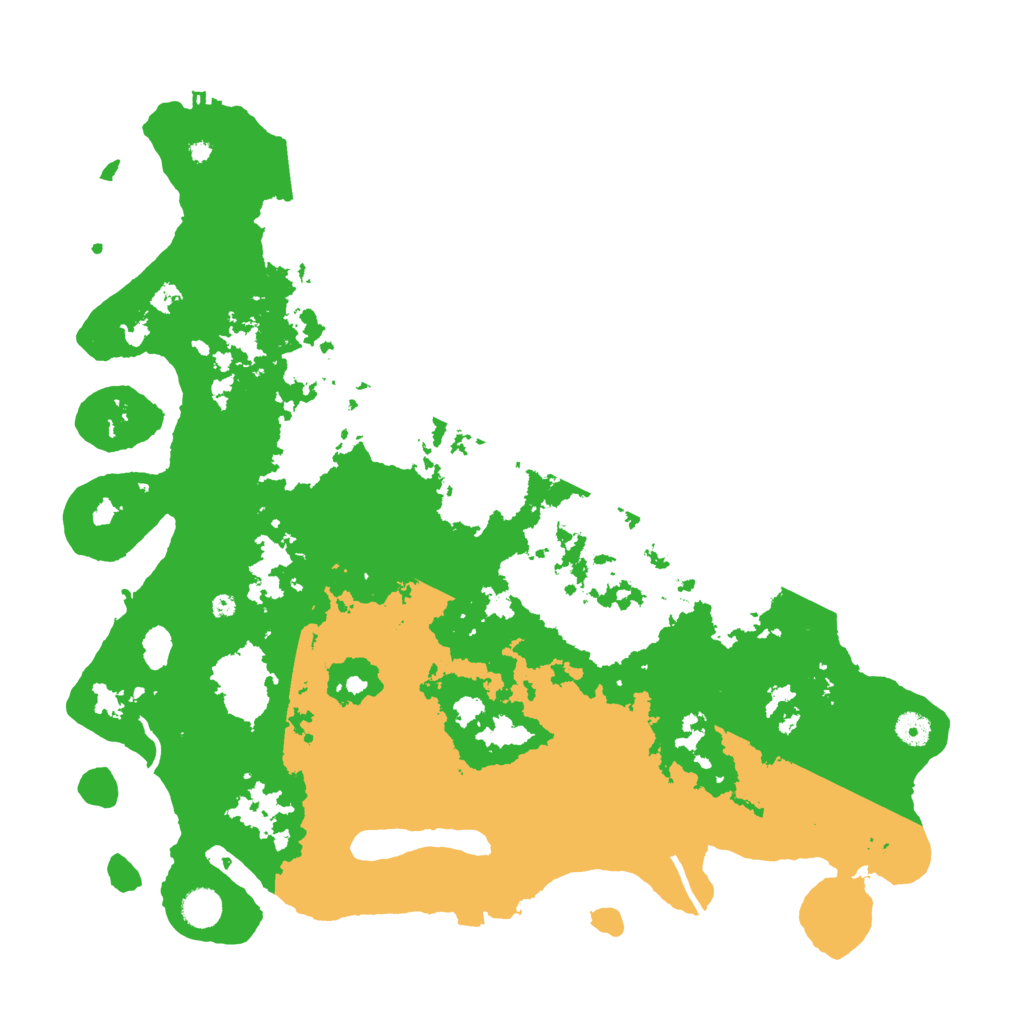 Biome Rust Map: Procedural Map, Size: 4500, Seed: 2103298420