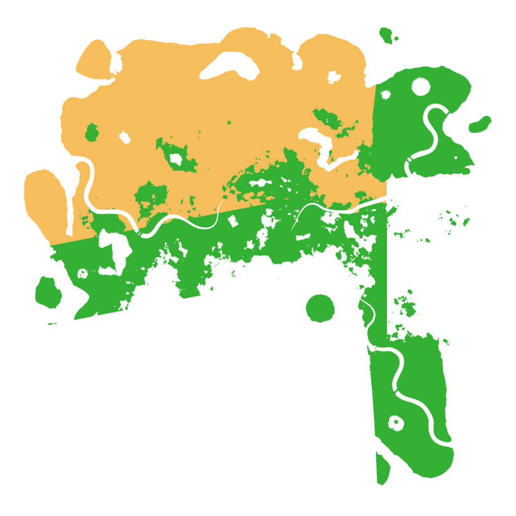 Biome Rust Map: Procedural Map, Size: 5000, Seed: 636