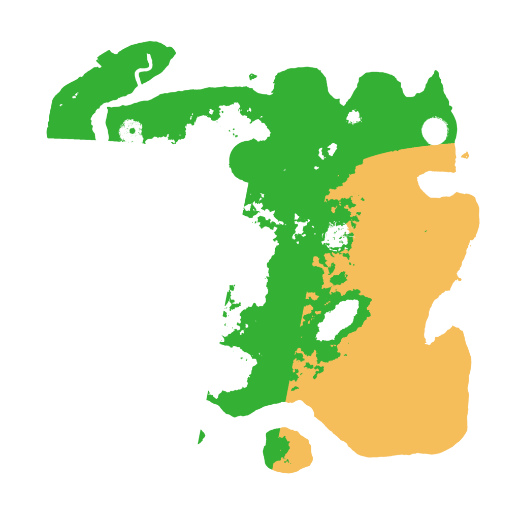 Biome Rust Map: Procedural Map, Size: 3500, Seed: 873191371