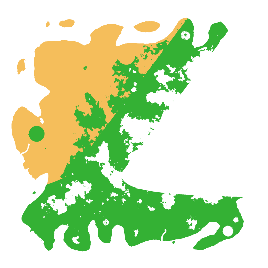 Biome Rust Map: Procedural Map, Size: 4500, Seed: 20242024