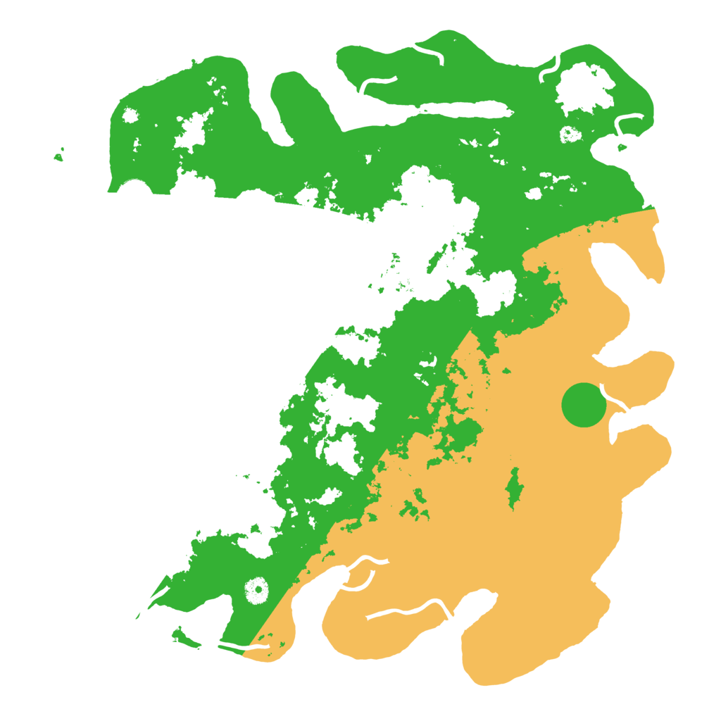 Biome Rust Map: Procedural Map, Size: 4250, Seed: 524621542