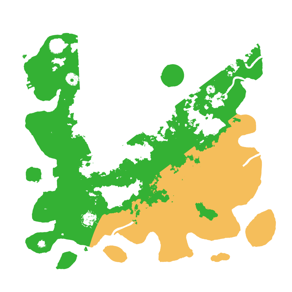 Biome Rust Map: Procedural Map, Size: 3500, Seed: 1123620971