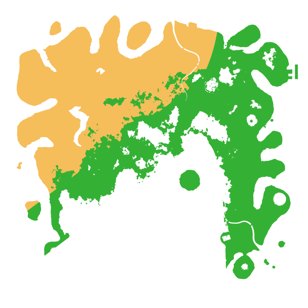 Biome Rust Map: Procedural Map, Size: 4250, Seed: 951681950