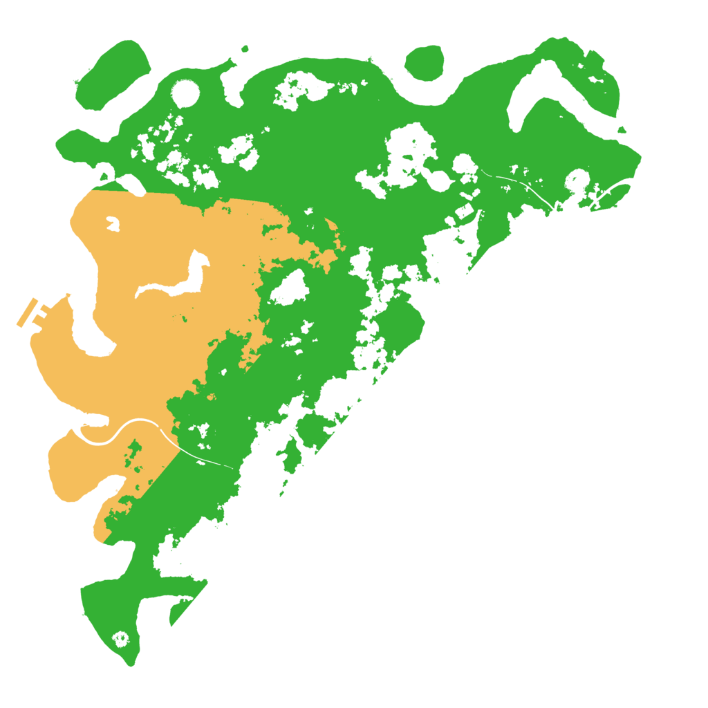 Biome Rust Map: Procedural Map, Size: 4500, Seed: 456710240