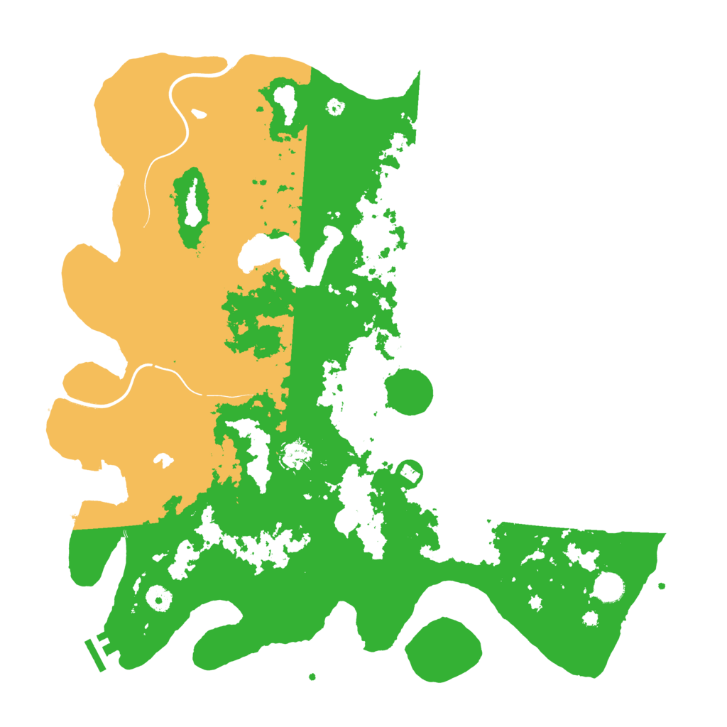 Biome Rust Map: Procedural Map, Size: 4250, Seed: 2342