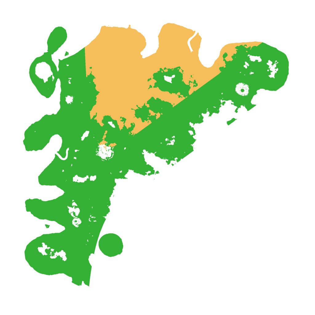 Biome Rust Map: Procedural Map, Size: 3600, Seed: 1217153656