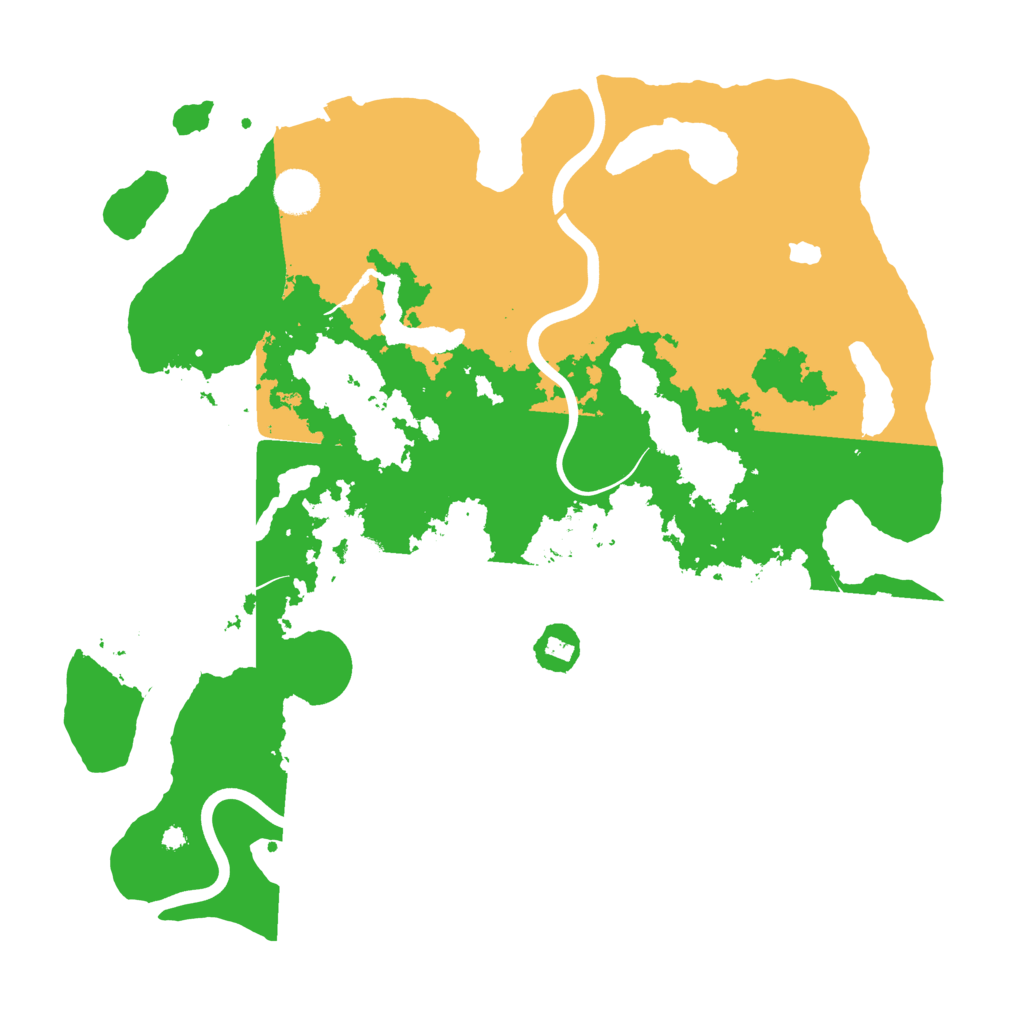 Biome Rust Map: Procedural Map, Size: 4000, Seed: 1969964603