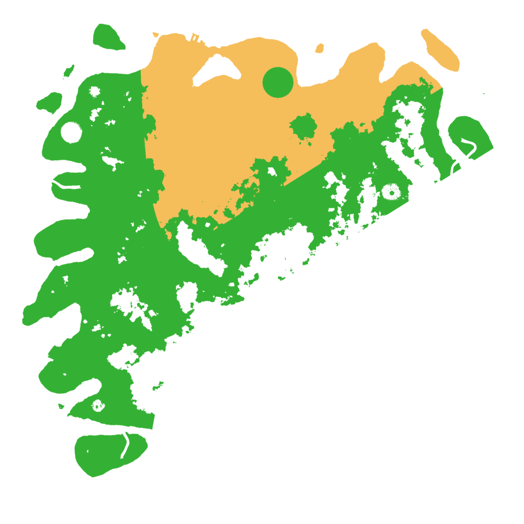 Biome Rust Map: Procedural Map, Size: 4500, Seed: 372024