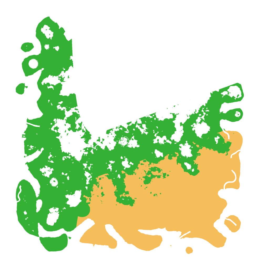 Biome Rust Map: Procedural Map, Size: 5000, Seed: 728471129