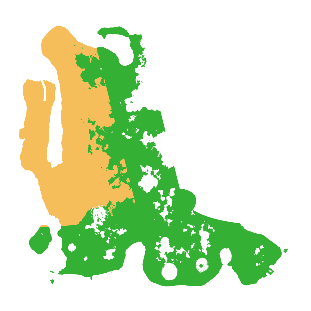 Biome Rust Map: Procedural Map, Size: 3500, Seed: 5456348