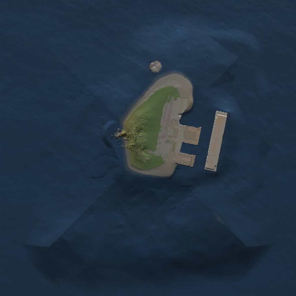 Rust Map: Procedural Map, Size: 1000, Seed: 31, 2 Monuments