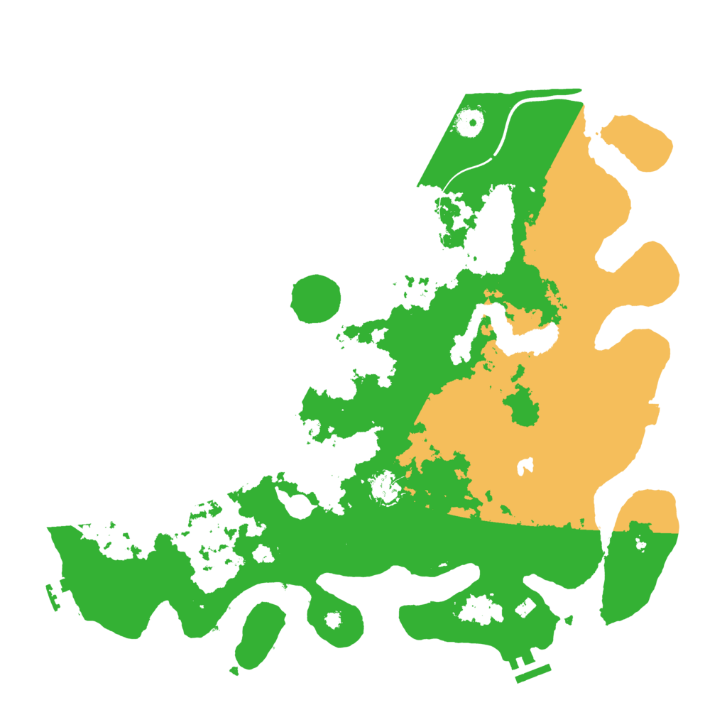 Biome Rust Map: Procedural Map, Size: 4000, Seed: 1783788828