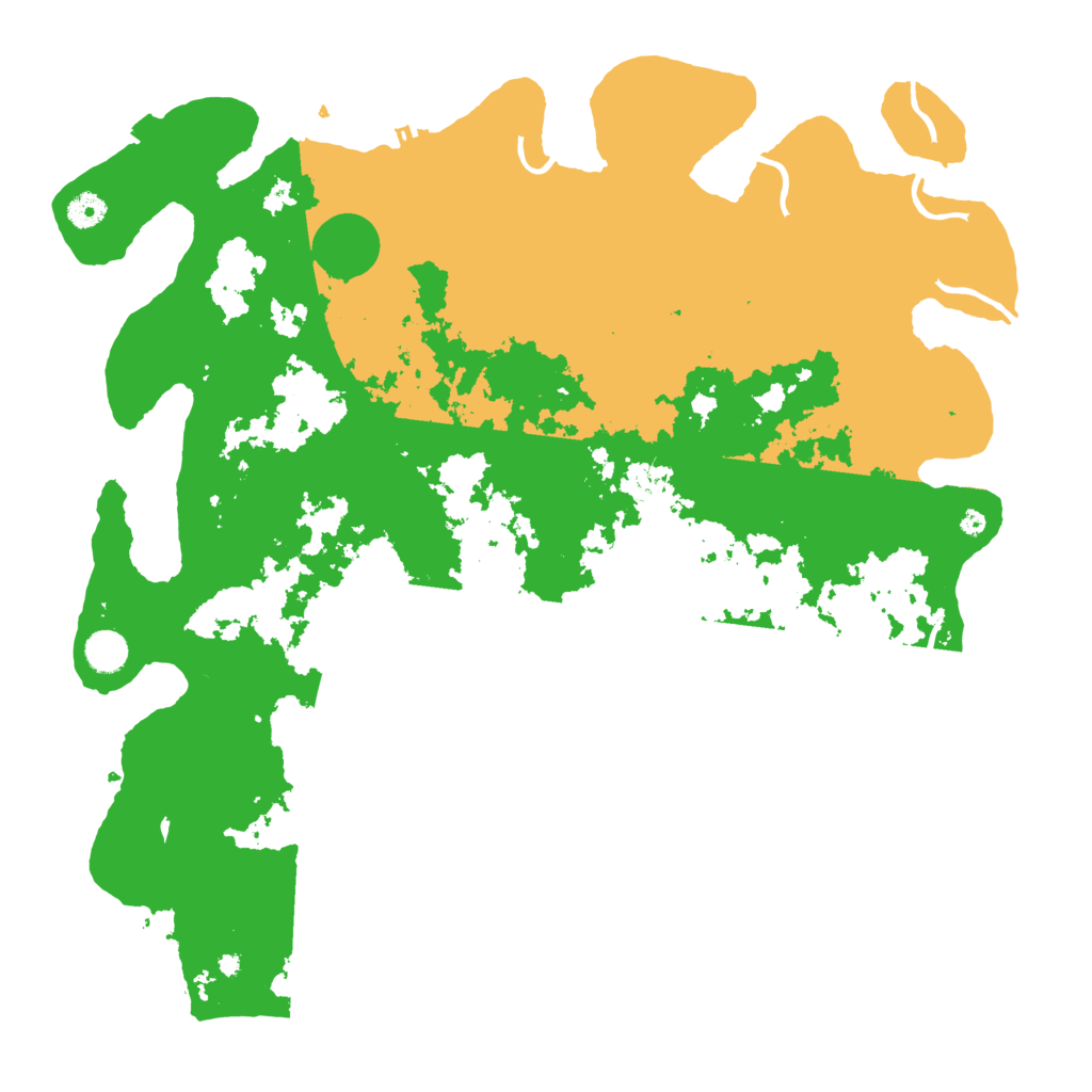 Biome Rust Map: Procedural Map, Size: 4500, Seed: 300112187