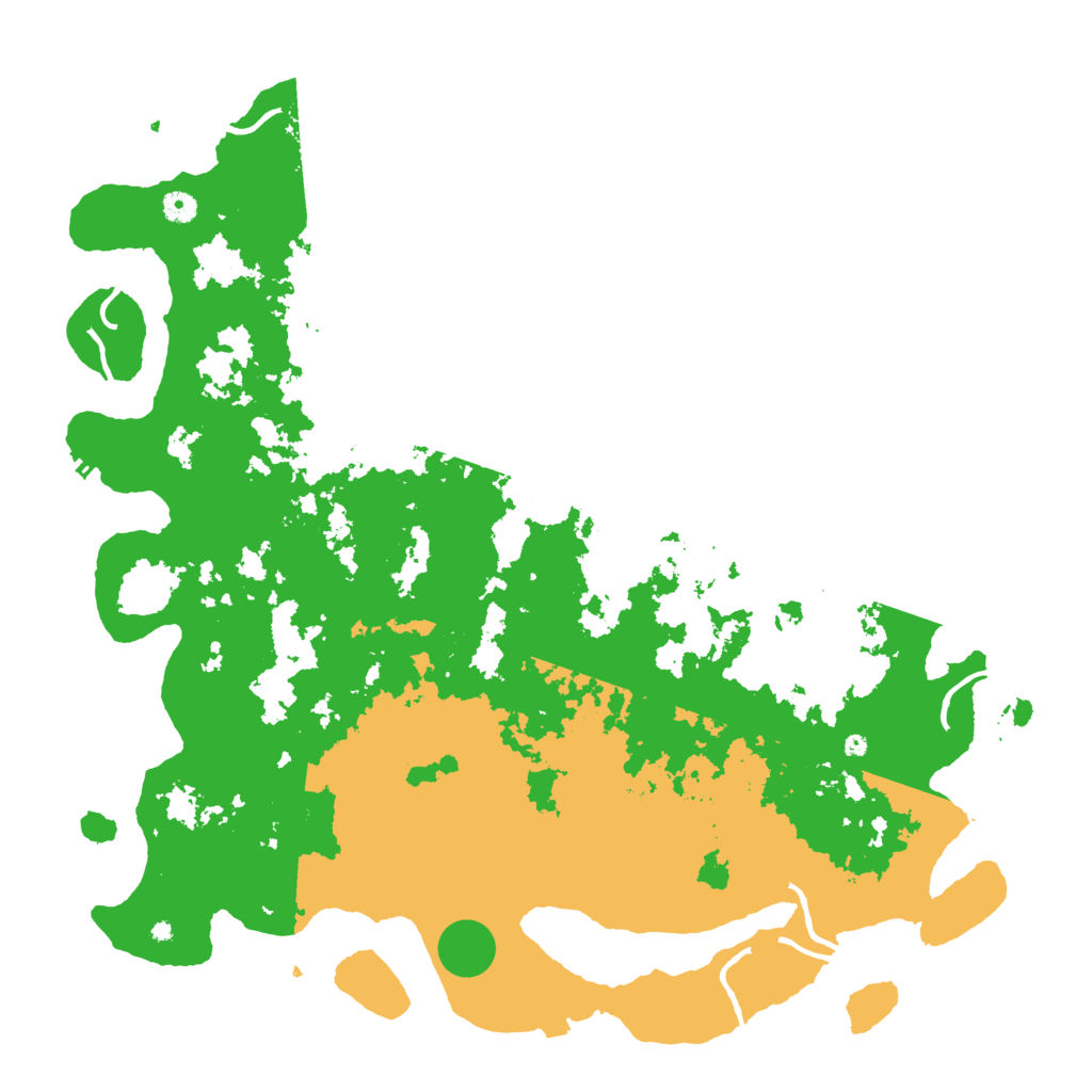 Biome Rust Map: Procedural Map, Size: 5000, Seed: 81231426