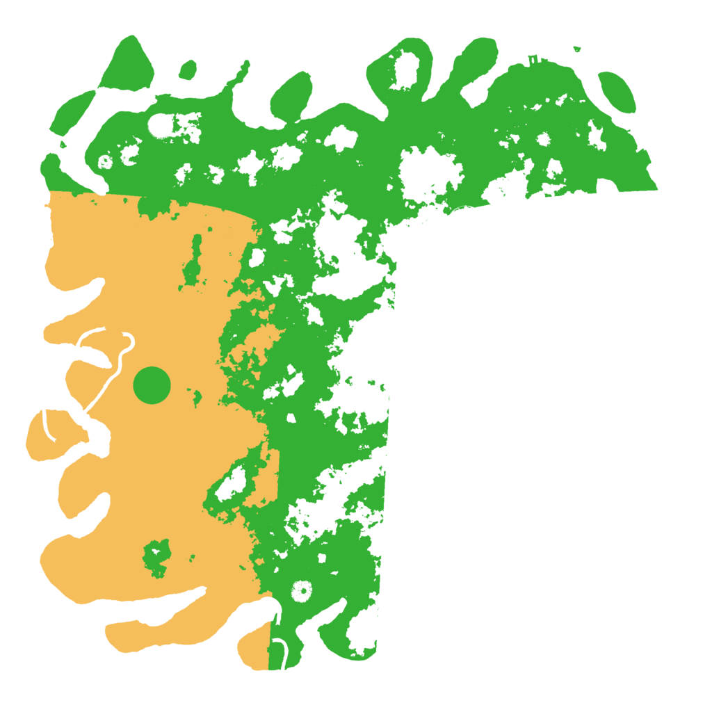 Biome Rust Map: Procedural Map, Size: 5000, Seed: 578327438