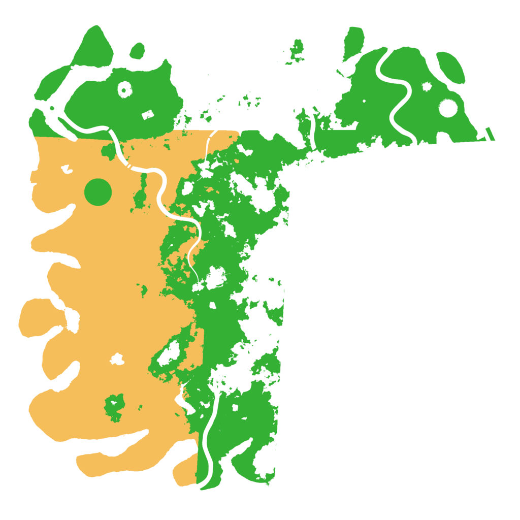 Biome Rust Map: Procedural Map, Size: 5000, Seed: 578327438