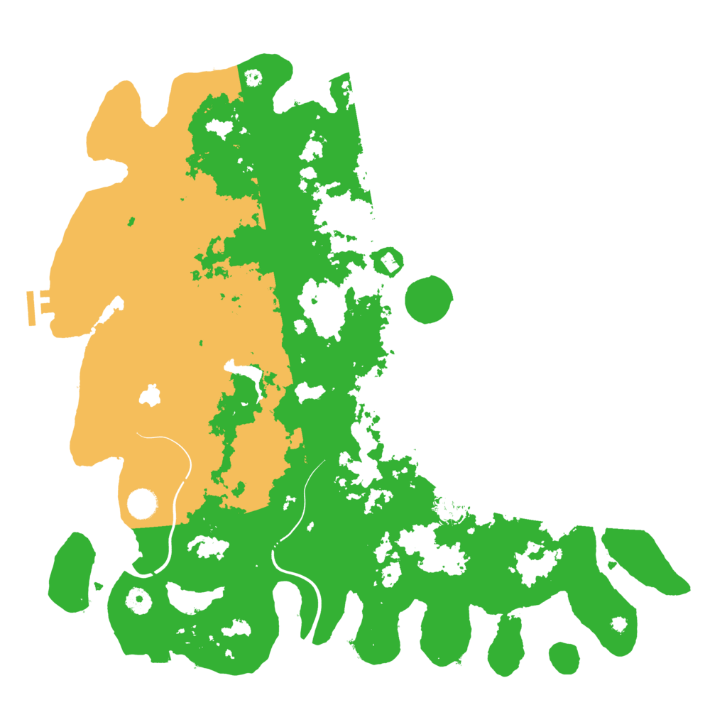 Biome Rust Map: Procedural Map, Size: 4250, Seed: 52586