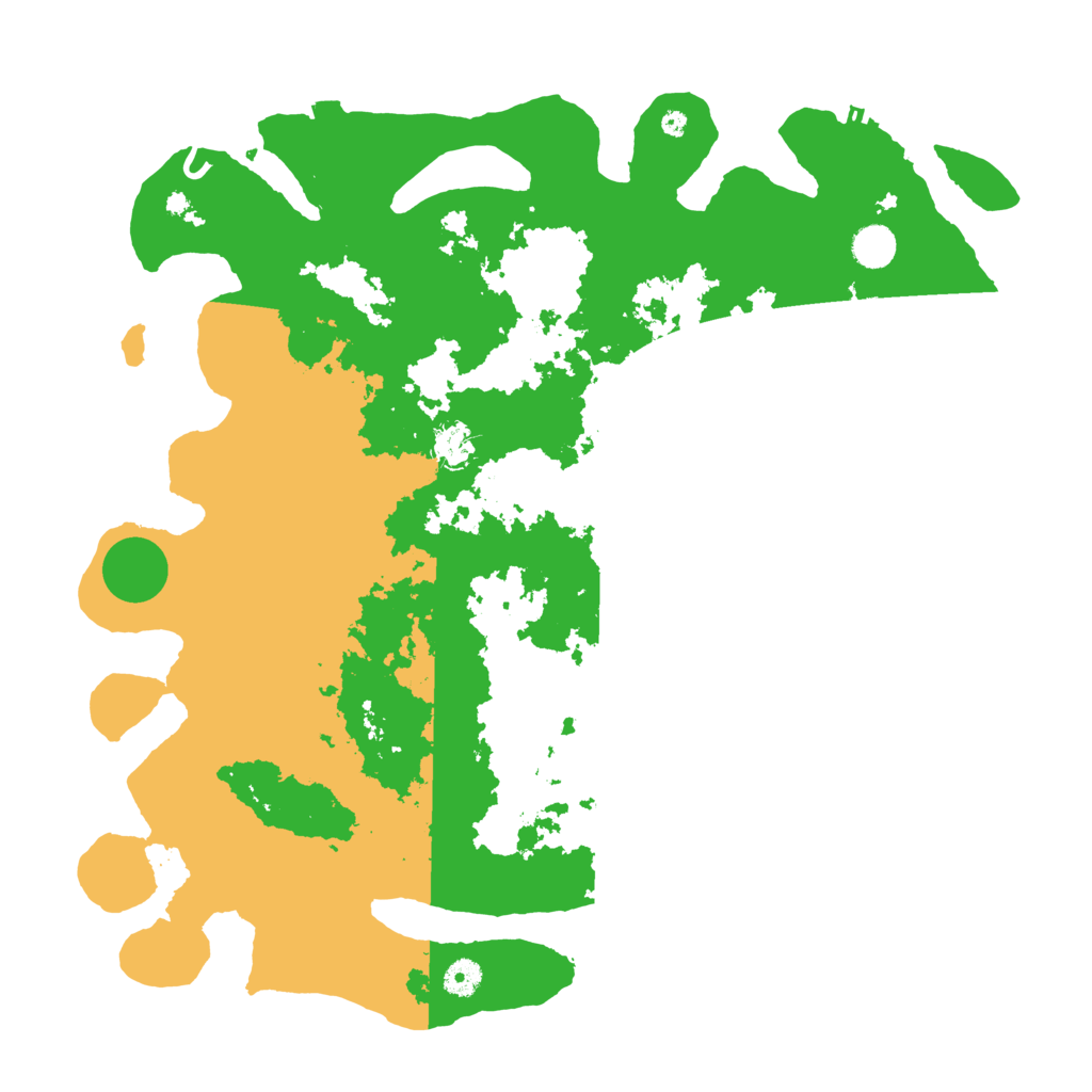 Biome Rust Map: Procedural Map, Size: 4400, Seed: 155035613