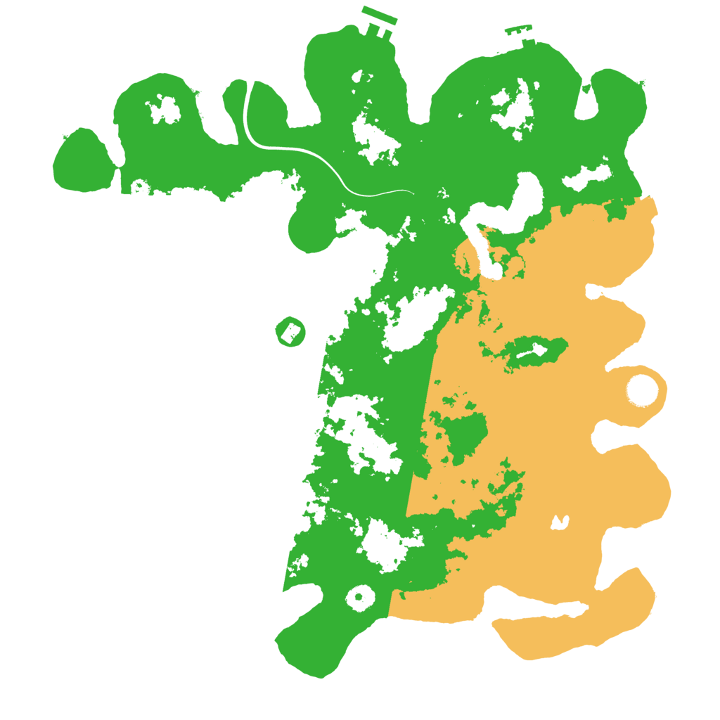 Biome Rust Map: Procedural Map, Size: 4000, Seed: 469314920