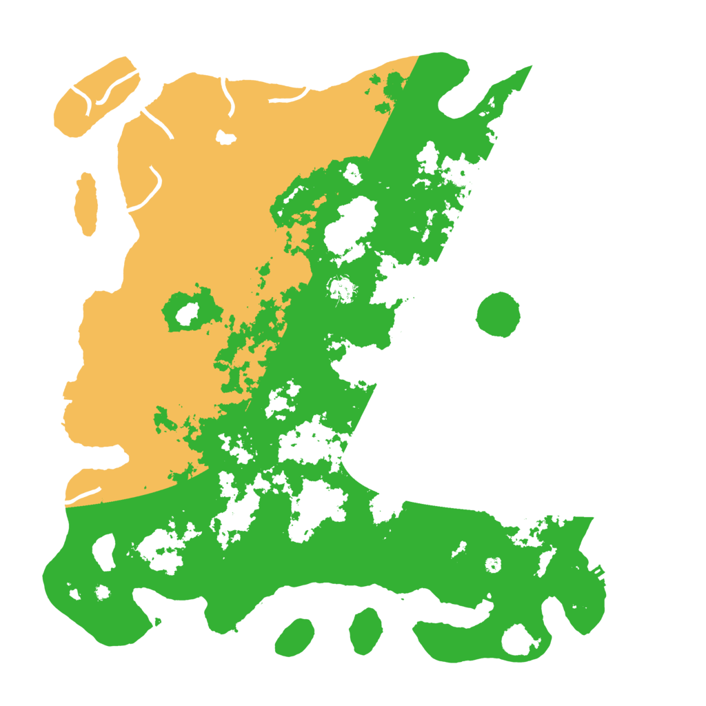Biome Rust Map: Procedural Map, Size: 4500, Seed: 80324