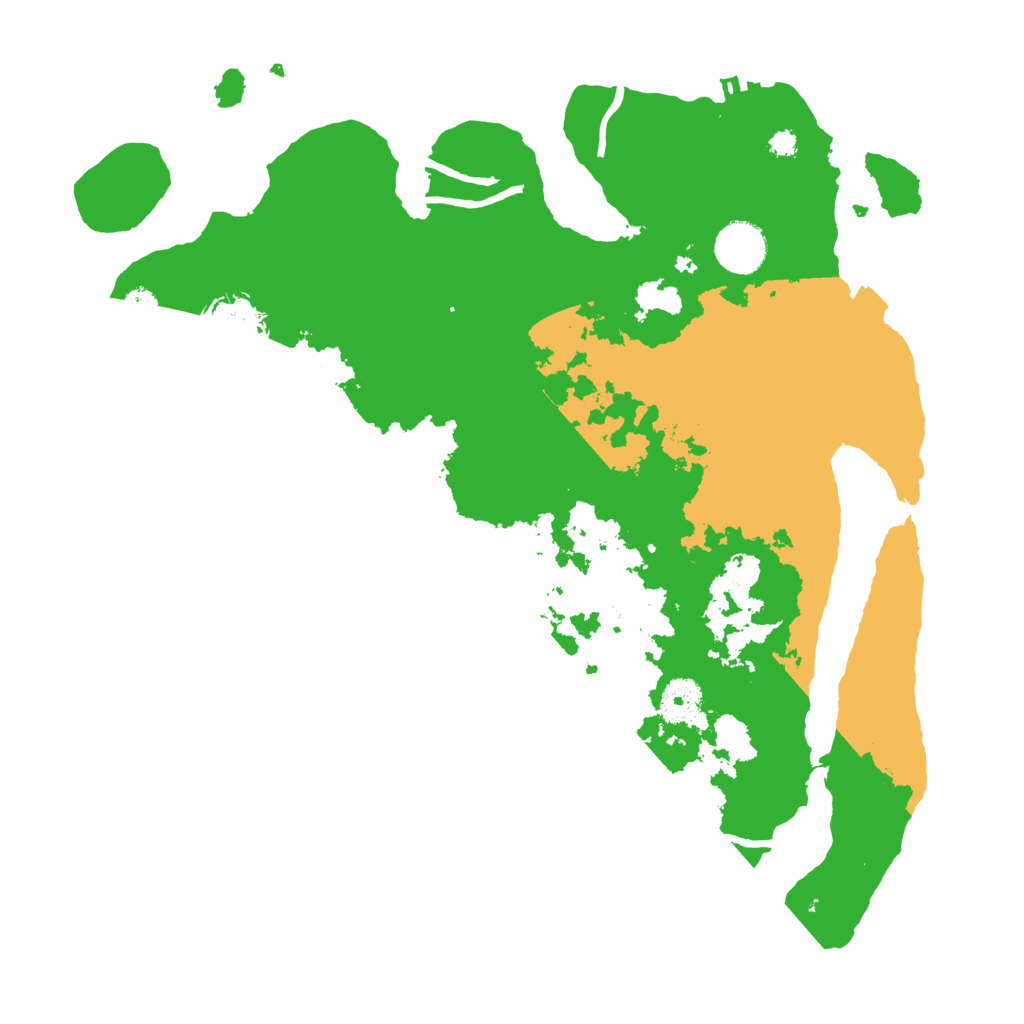 Biome Rust Map: Procedural Map, Size: 3500, Seed: 1404674510