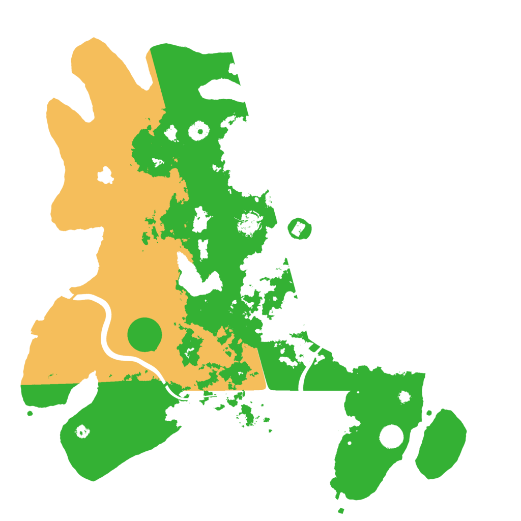 Biome Rust Map: Procedural Map, Size: 4000, Seed: 404653673