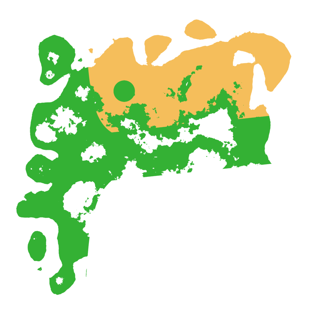 Biome Rust Map: Procedural Map, Size: 3950, Seed: 96317590