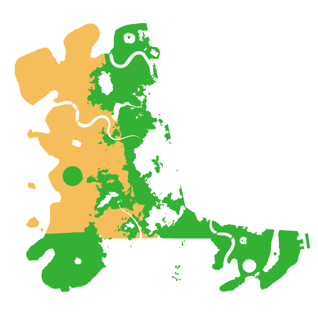 Biome Rust Map: Procedural Map, Size: 4250, Seed: 62600856