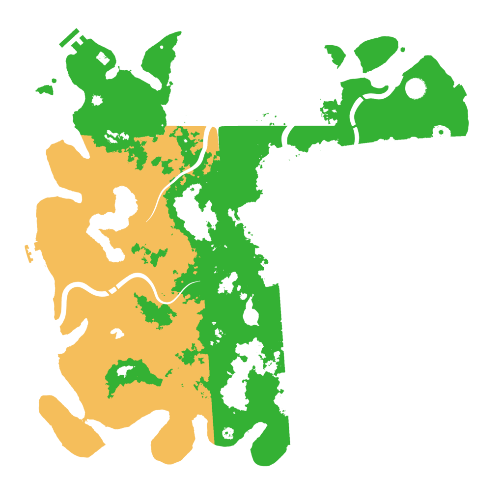 Biome Rust Map: Procedural Map, Size: 4250, Seed: 575248104