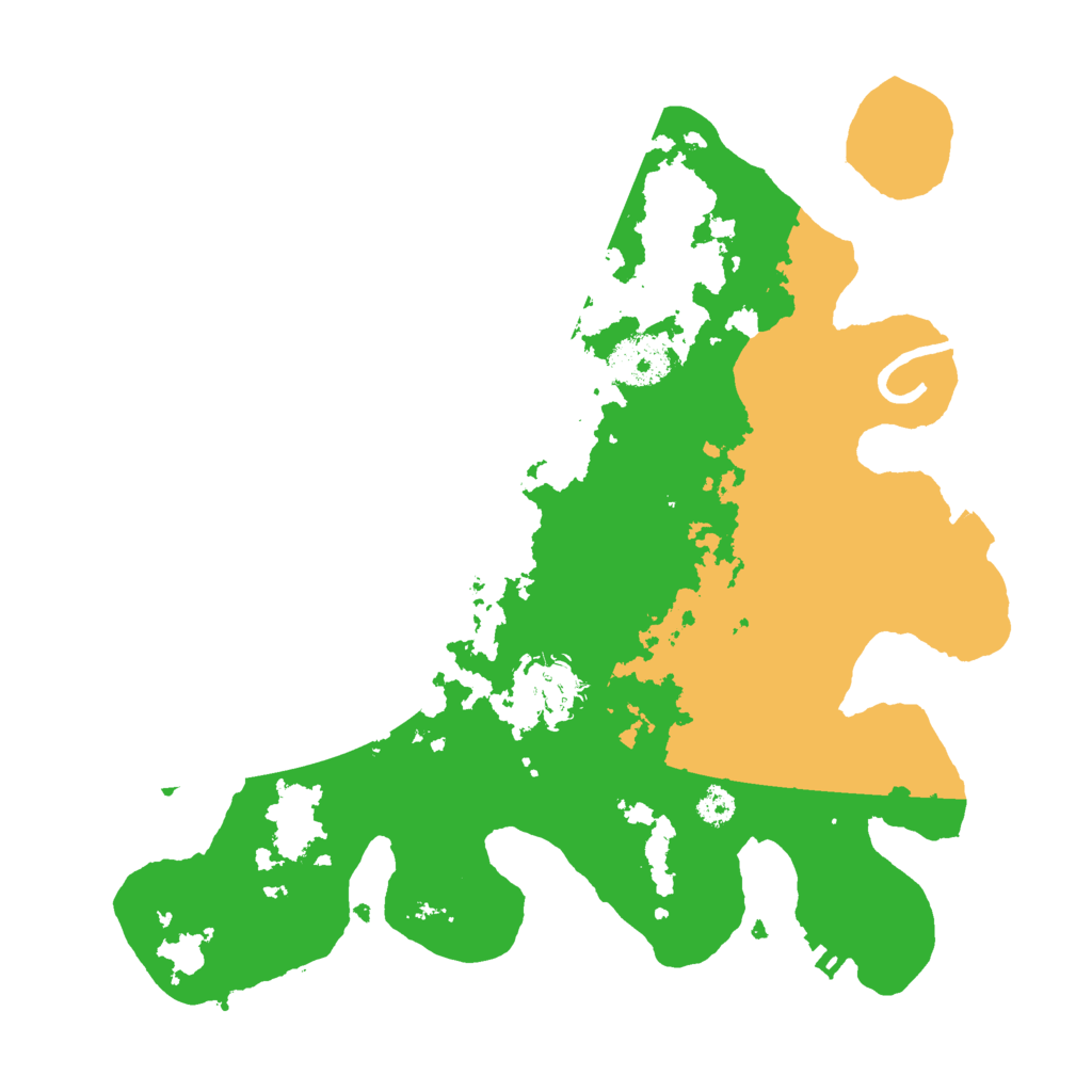 Biome Rust Map: Procedural Map, Size: 3000, Seed: 825452673