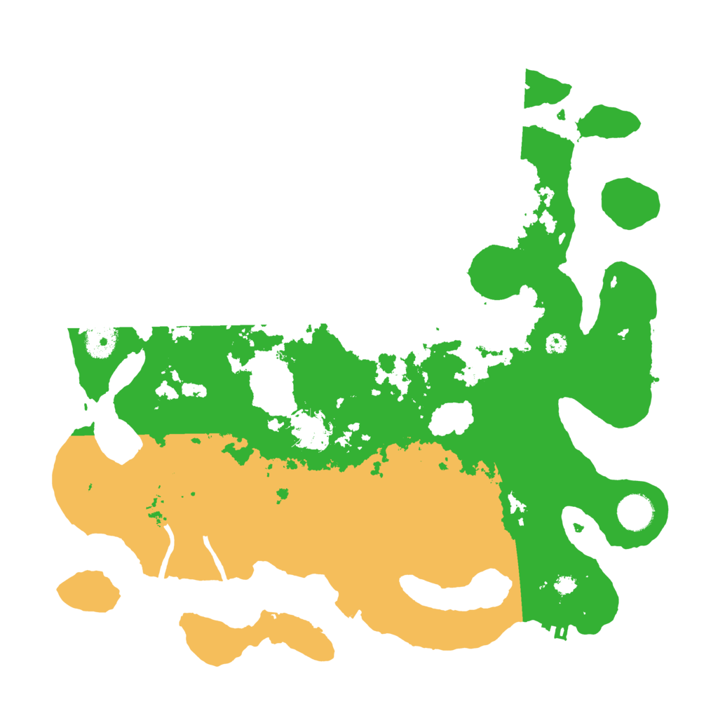 Biome Rust Map: Procedural Map, Size: 3500, Seed: 292801239