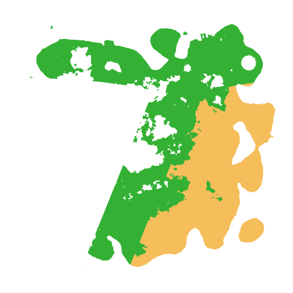 Biome Rust Map: Procedural Map, Size: 3500, Seed: 998089