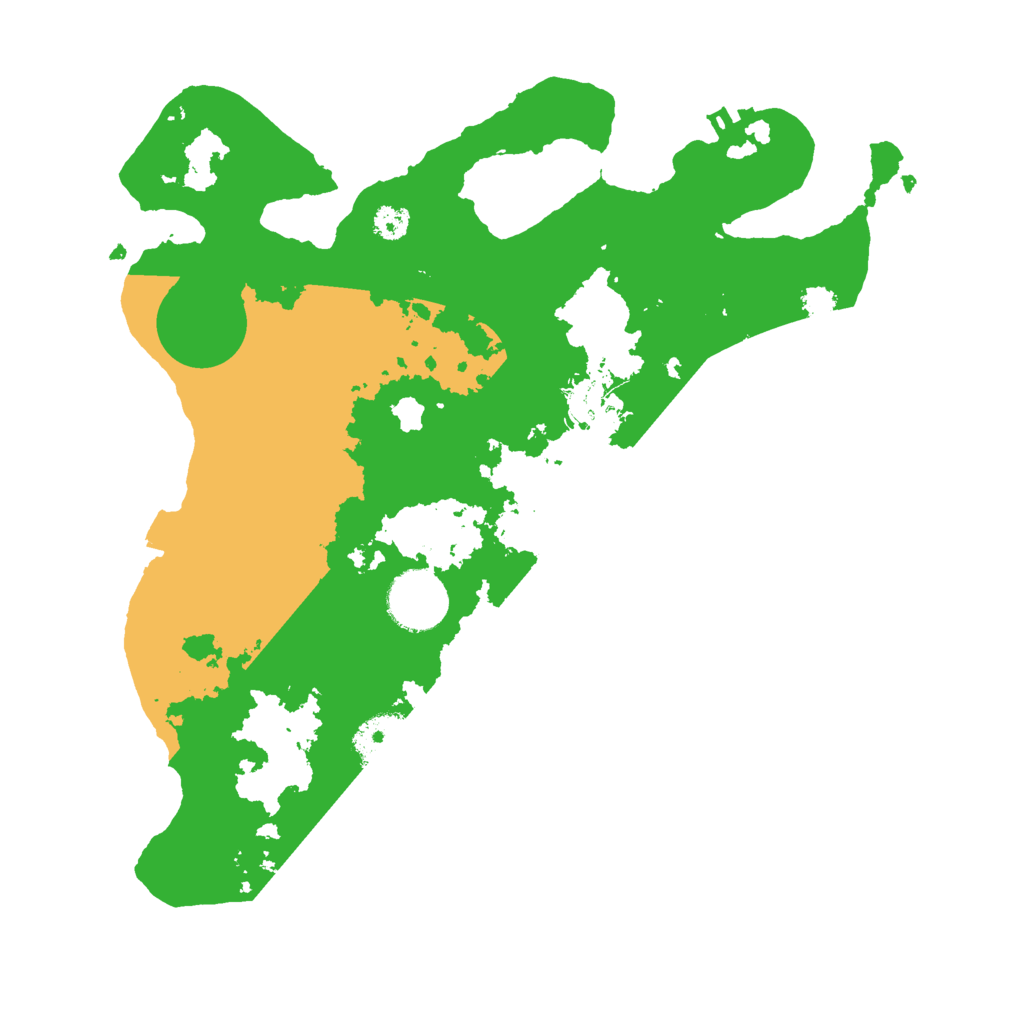 Biome Rust Map: Procedural Map, Size: 3000, Seed: 1333339965