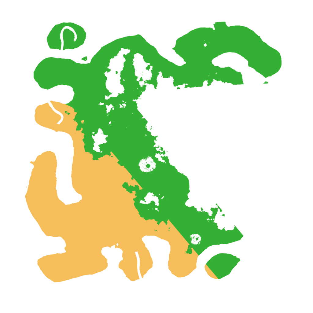 Biome Rust Map: Procedural Map, Size: 3000, Seed: 1645715228