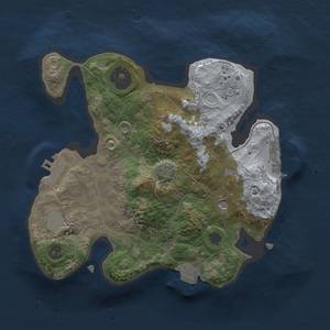 Thumbnail Rust Map: Procedural Map, Size: 2250, Seed: 991664, 8 Monuments