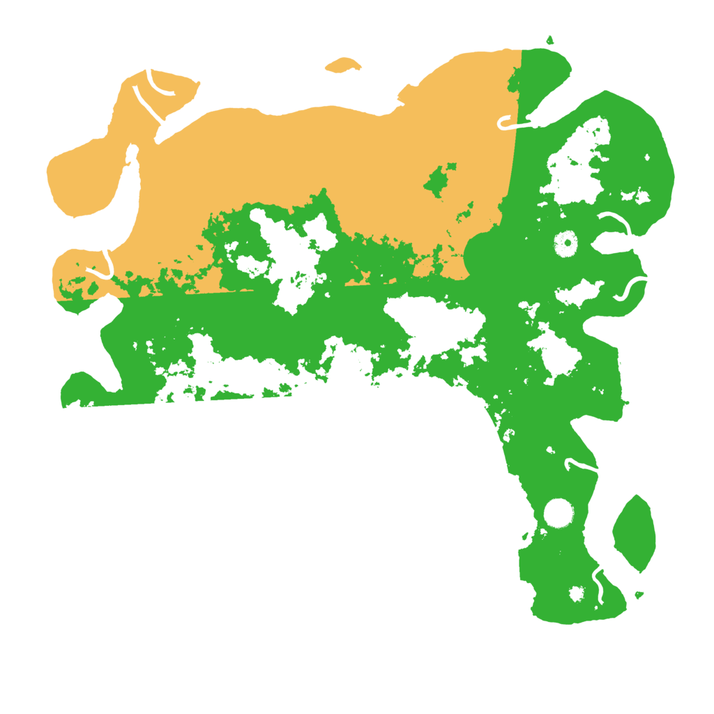 Biome Rust Map: Procedural Map, Size: 4250, Seed: 18501642