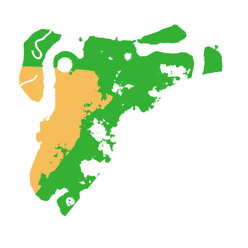 Biome Rust Map: Procedural Map, Size: 3000, Seed: 1937015991