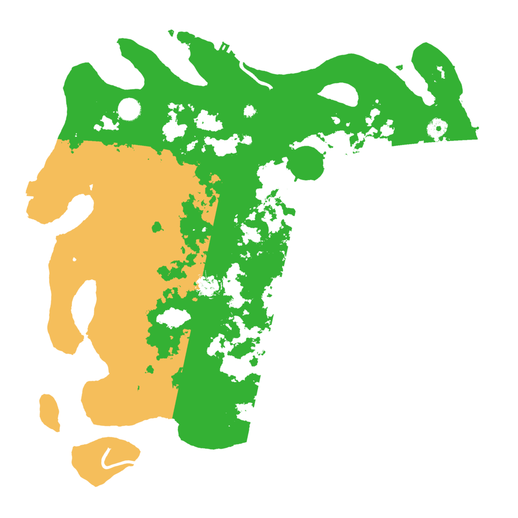Biome Rust Map: Procedural Map, Size: 4000, Seed: 745645