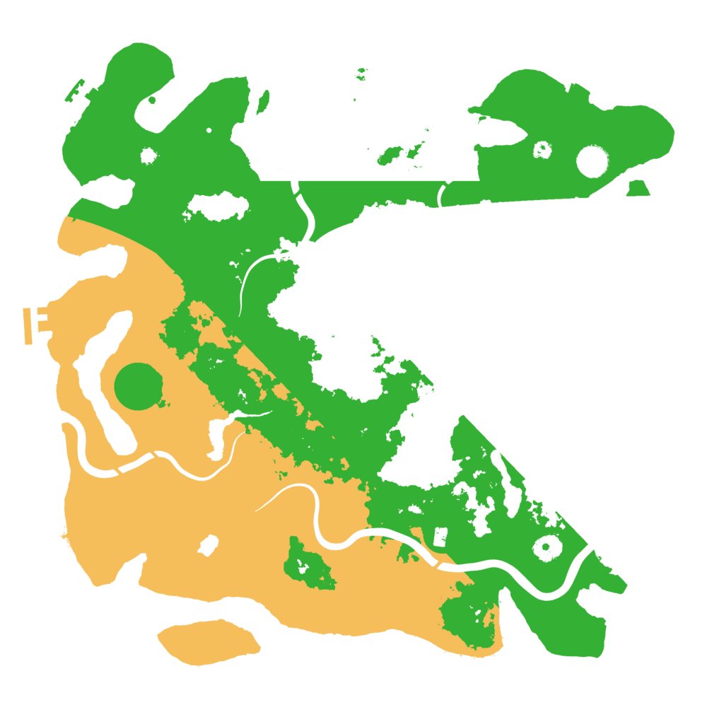Biome Rust Map: Procedural Map, Size: 4000, Seed: 390872366