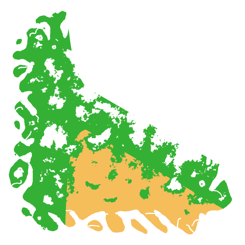 Biome Rust Map: Procedural Map, Size: 6000, Seed: 1853061811