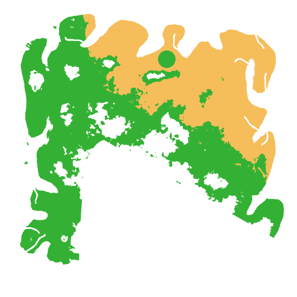 Biome Rust Map: Procedural Map, Size: 4500, Seed: 1941411509