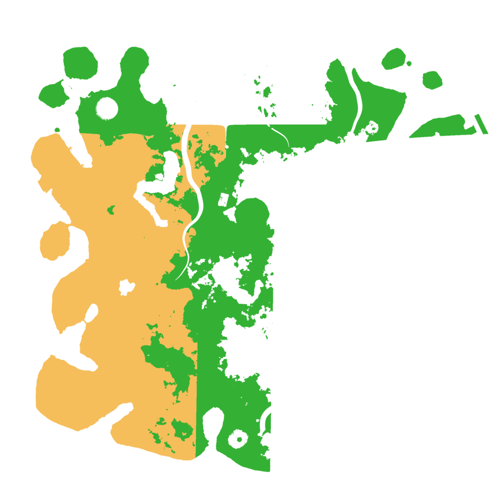 Biome Rust Map: Procedural Map, Size: 4000, Seed: 133999999