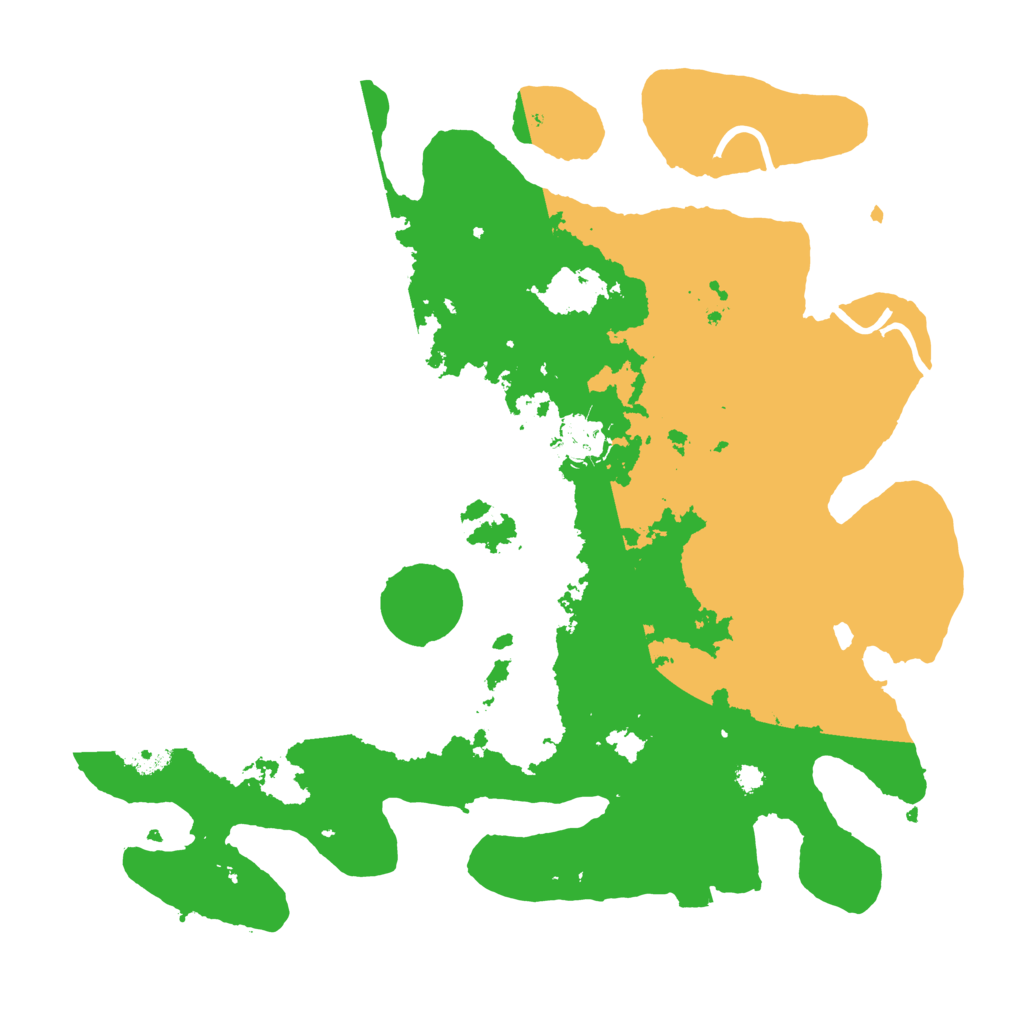 Biome Rust Map: Procedural Map, Size: 3500, Seed: 1437203647