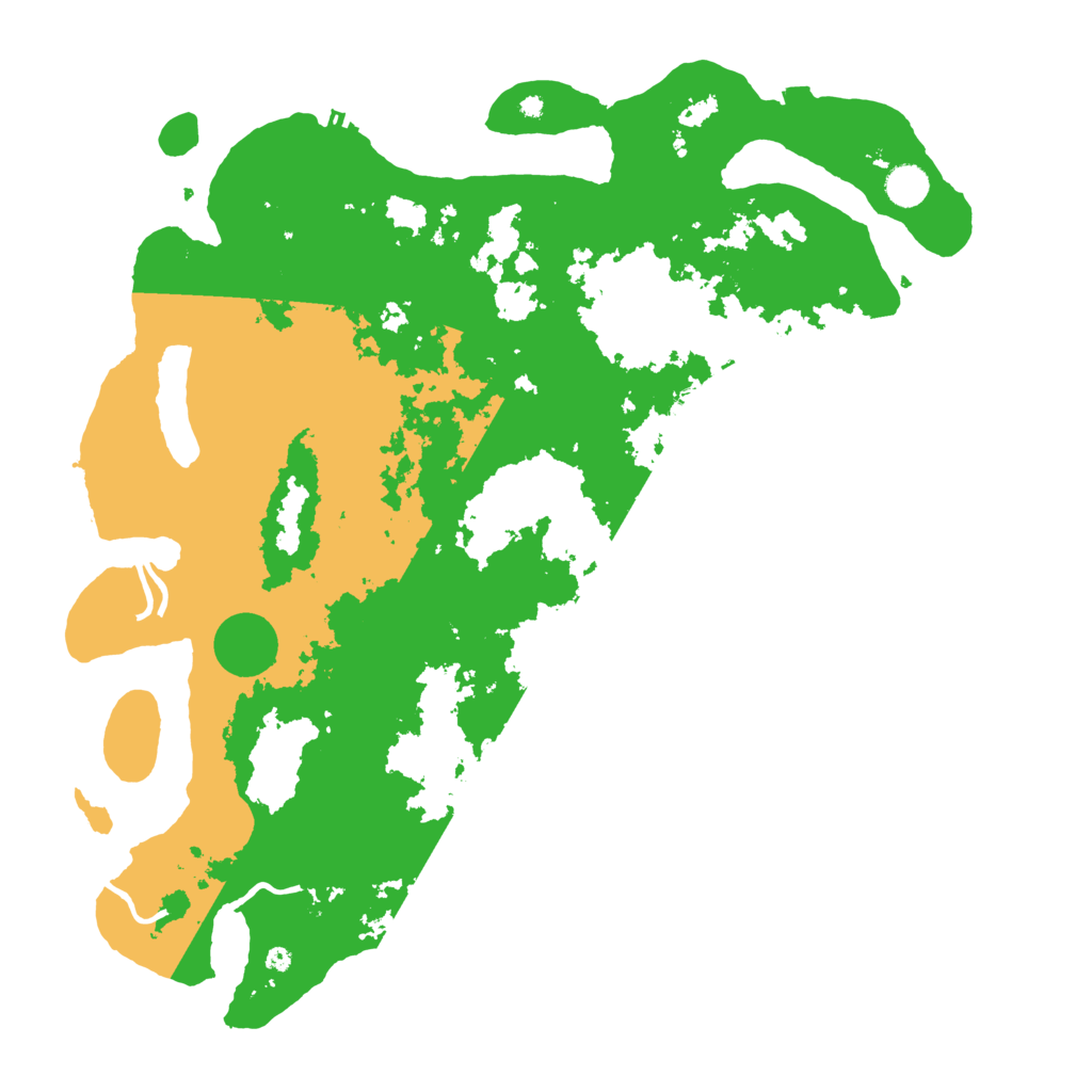 Biome Rust Map: Procedural Map, Size: 4500, Seed: 11711597