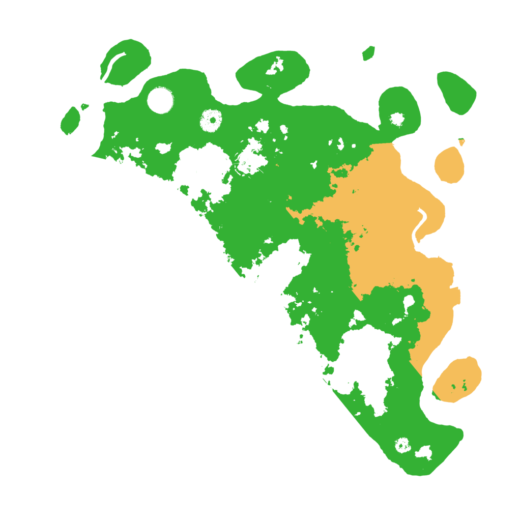 Biome Rust Map: Procedural Map, Size: 3500, Seed: 937582460