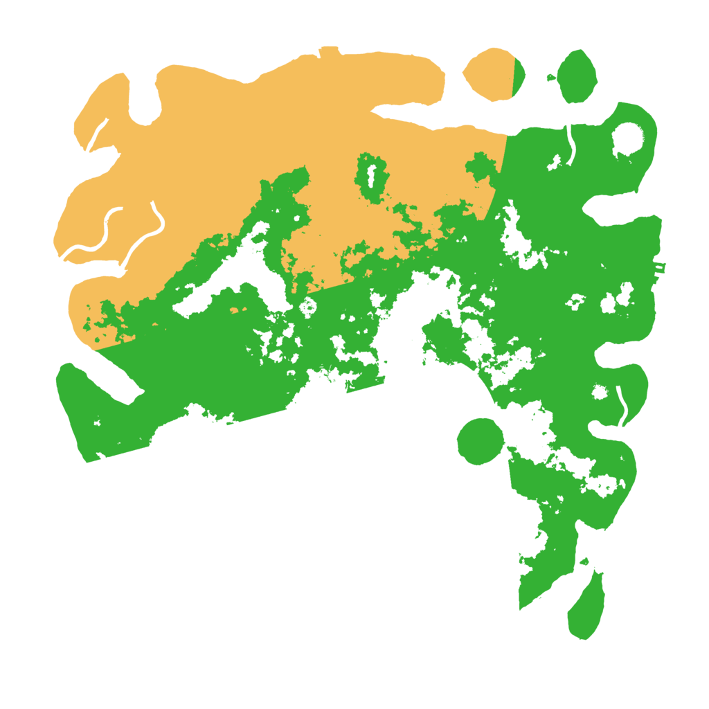 Biome Rust Map: Procedural Map, Size: 4250, Seed: 835663650
